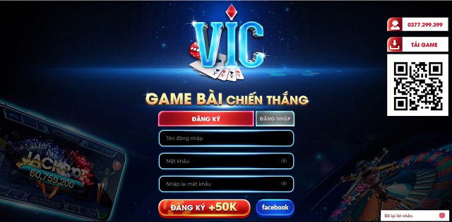 Giới thiệu tổng quát cổng game bài VicWin
