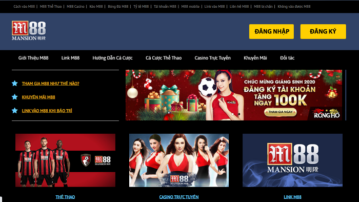 Giới thiệu tổng quan nhà cái M88