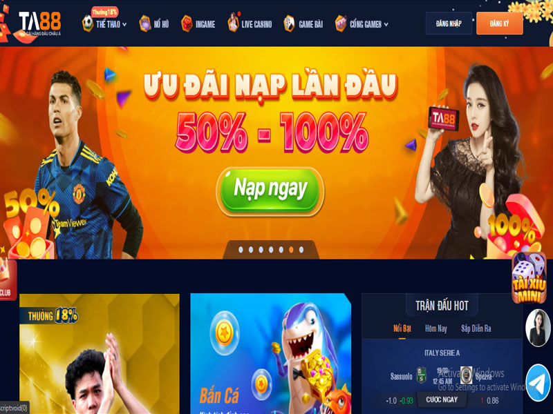 Giới thiệu tổng quan nhà cái uy tín TA88