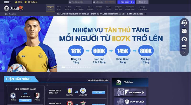 Cách đăng ký/đăng nhập nhà cái 7Ball