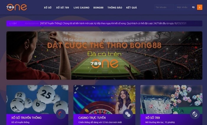 One789 – Nhà cái bóng đá, number game uy tín