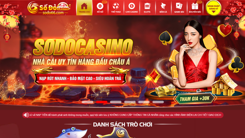 Cách đăng ký/đăng nhập nhà cái Số đỏ Casino