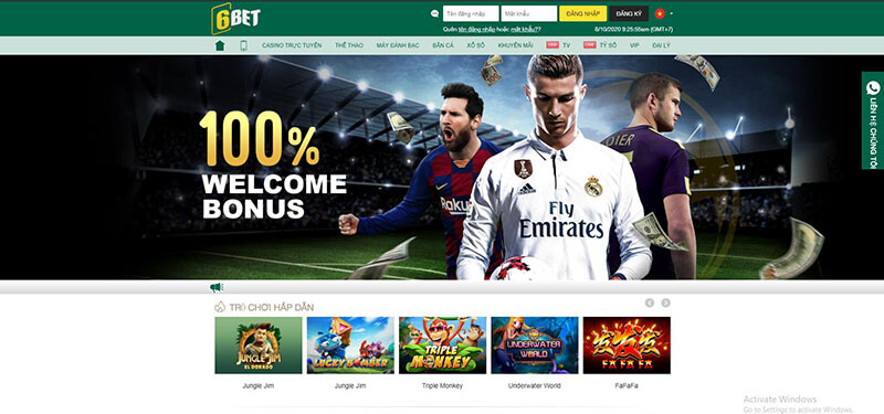 Giới thiệu tổng quan nhà cái uy tín 6Bet