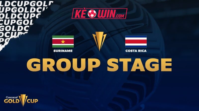 Costa Rica vs Suriname – Kèo bóng đá 10h00 16/06/2025 – Gold Cup 2025